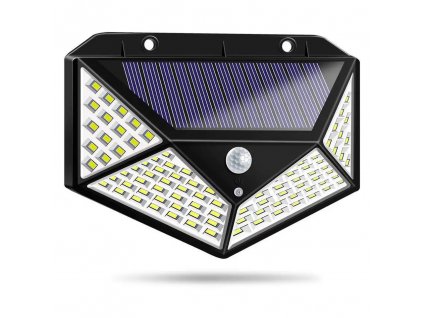 LED solární lampa s pohybovým senzorem TANGER 4W