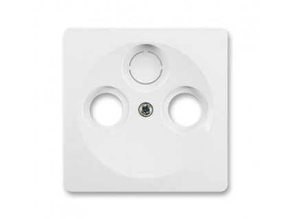 ABB Kryt SWING 5011G-A00300 B1zásuvky anténní s vylamovacím otvorem, bílá