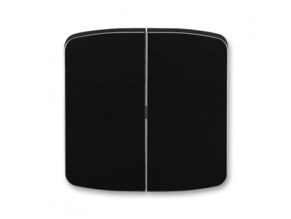 ABB TANGO Ovladač 3558A-A652 N spínače dělený, černá