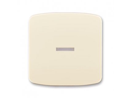 ABB TANGO Ovladač 3558A-A653 C spínače jednoduchý, s průzorem, slonová kost