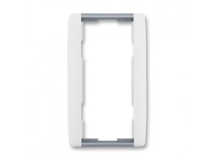 ABB ELEMENT Rámeček 3901E-A00121 04 dvojnásobný, svislý, bílá/ledová šedá