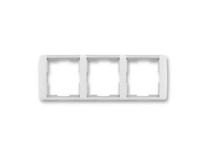 ABB ELEMENT Rámeček 3901E-A00130 01 trojnásobný, vodorovný, bílá/ledová bílá