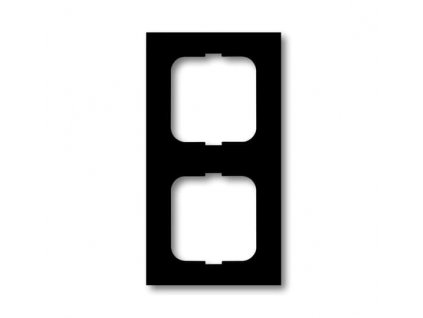 ABB FUTURE LINEAR Rámeček 2CKA001754A4241 dvojnásobný, pro vodorovnou i svislou montáž, antracitová