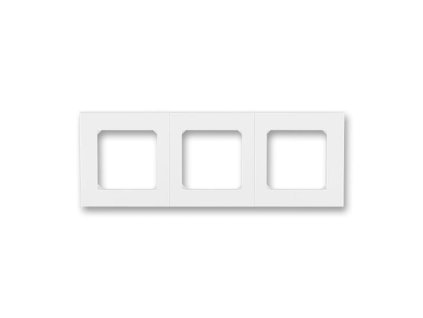 ABB LEVIT Rámeček 3901H-A05030 03 trojnásobný, pro vodorovnou i svislou montáž, bílá/bílá