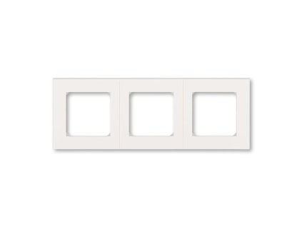 ABB LEVIT Rámeček 3901H-A05030 68 trojnásobný, pro vodorovnou i svislou montáž, perleťová/ledová bílá