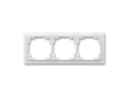 ABB NEO Rámeček 3901M-A00130 01 trojnásobný, pro vodorovnou i svislou montáž, ledová bílá