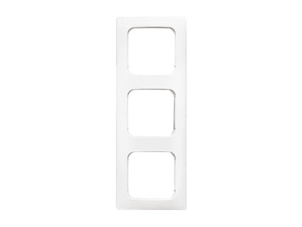 ABB REFLEX SI Rámeček 2CKA001725A1496 trojnásobný, pro kanálové rozvody, pro vodorovnou i svislou montáž, alpská bílá