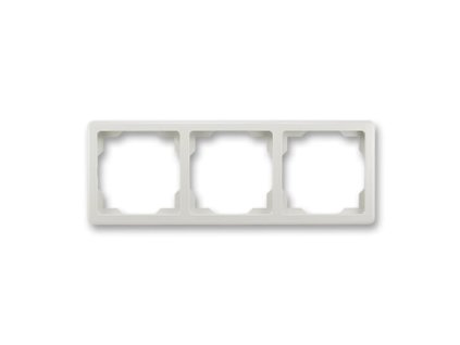 ABB SWING Rámeček 3901G-A00030 S1 trojnásobný, pro vodorovnou i svislou montáž, světle šedá