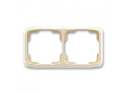 ABB TANGO Rámeček 3901A-B20 C dvojnásobný, vodorovný, slonová kost