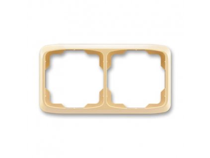 ABB TANGO Rámeček 3901A-B20 D dvojnásobný, vodorovný, béžová