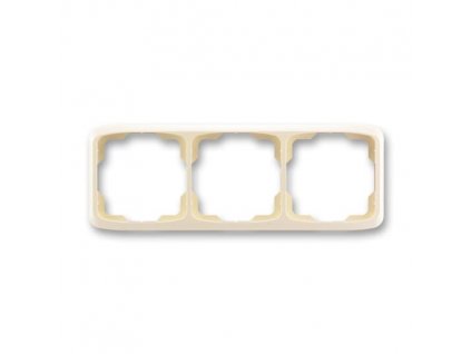 ABB TANGO Rámeček 3901A-B30 C trojnásobný, vodorovný, slonová kost