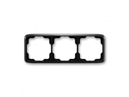 ABB TANGO Rámeček 3901A-B30 N trojnásobný, vodorovný, černá