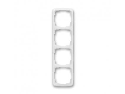 ABB TANGO Rámeček 3901A-B41 B čtyřnásobný, svislý, bílá