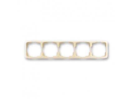 ABB TANGO Rámeček 3901A-B50 C pětinásobný, vodorovný, slonová kost