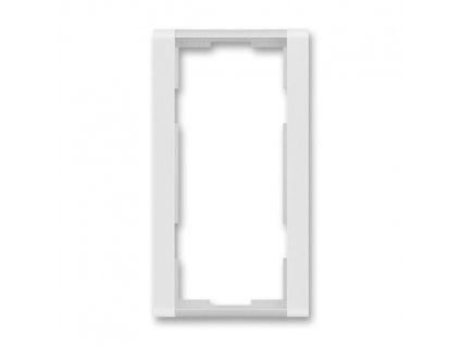 ABB TIME Rámeček 3901F-A00121 01 dvojnásobný, svislý, bílá/ledová bílá