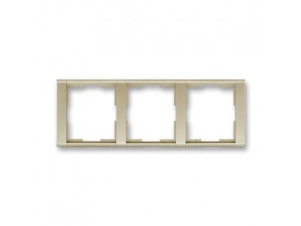 ABB TIME Rámeček 3901F-A00130 33 trojnásobný, vodorovný, šampaňská