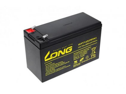 Baterie Long WP7-12 (12V/7Ah - Faston 187)