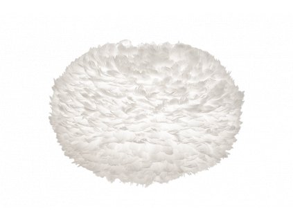 UMAGE Eos bílá (Ø75cm) bílá husí peří, textil & kov 2012