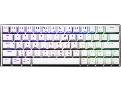 Cooler Master bezdrátová klávesnice SK622, RGB, US layout