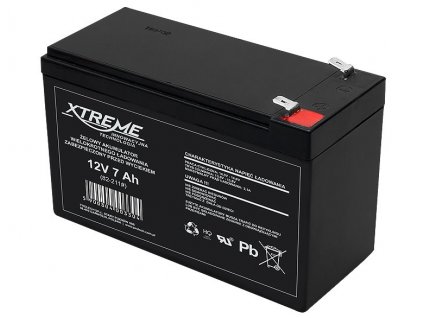 Baterie olověná 12V / 7,0Ah Xtreme 82-211 gelový akumulátor