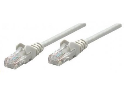 Intellinet patch kabel, Cat6A Certified, CU, SFTP, LSOH, RJ45, 3m, šedý