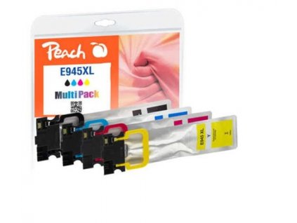 PEACH kompatibilní cartridge Epson T9451, T9452, T9453, T9454, No 945XL, MultiPack