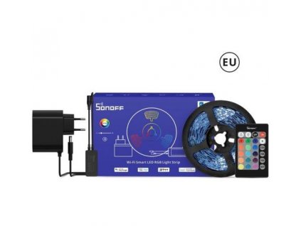 SONOFF L2 LITE, LED pásek 5m, RGB, napájení 230V, WiFi, kompatibilní s eWeLink