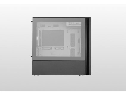 Cooler Master case Silencio S400 Tempered Glass, micro-ATX, Mini Tower, černá, bez zdroje