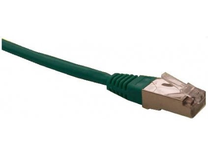 Patch cord FTP cat5e 0,25M zelený