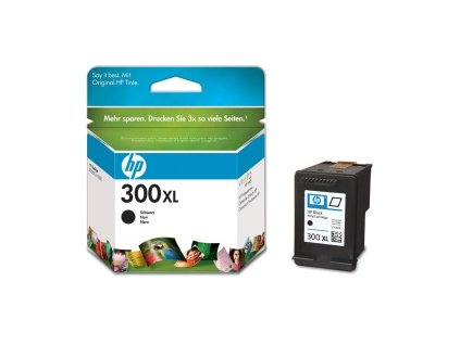 HP 300XL - černá inkoustová kazeta, CC641EE