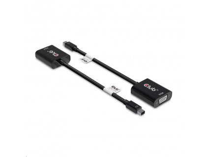 Club3D adaptér aktivní Mini DisplayPort na VGA