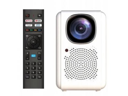 Smart projektor LED Mecool KP2, LINUX, Netflix, 12000 LUX, 600 AL, autofocus