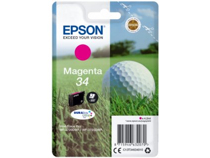 Epson Singlepack Magenta 34 DURABrite Ultra Ink