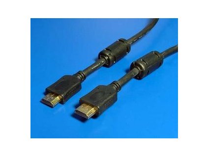 KABEL propojovací HDMI M - HDMI M, 2.0m, dual shielded, standard 1.3 HQ