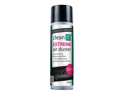 CLEAN IT stlačený plyn EXTREME 500g, nehořlavý