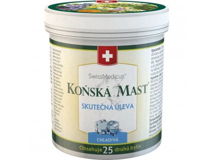 Swissmedicus Koňská Mast® chladivá - 500 ml