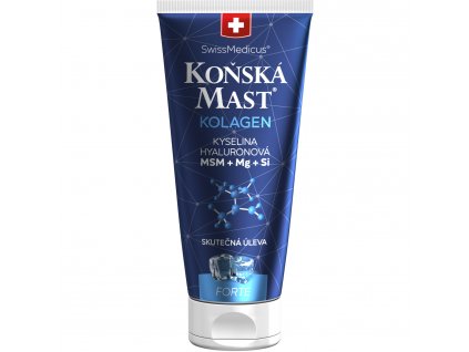 Swissmedicus Koňská mast® s mořským kolagenem forte chladivá - 200 ml