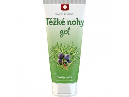 Herbamedicus SwissMedicus Těžké nohy gel - tuba 200 ml