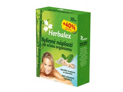 Herbalex bylinné detoxikační náplasti 10 ks