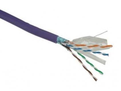 Kabel Solarix FTP Cat6 drát 500m LSOH