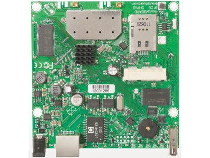 RouterBoard Mikrotik RB912UAG-2HPnD 802.11b/g/n, RouterOS L4, miniPCIe