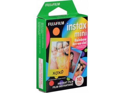 Instantní film Fujifilm Color film Instax mini RAINBOW 10 fotografií