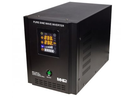 Napěťový měnič MHPower MPU-1400-24 24V/230V, 1400W, funkce UPS, čistý sinus