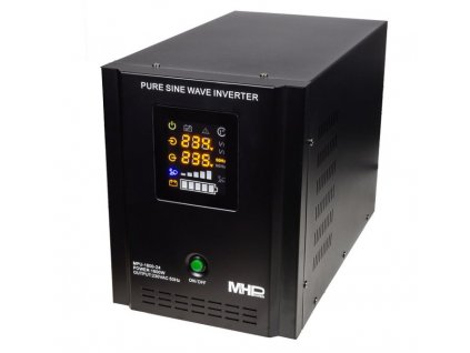 Napěťový měnič MHPower MPU-1800-24 24V/230V, 1800W, funkce UPS, čistý sinus