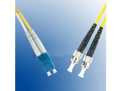 Patch kabel optický duplex LC-ST 09/125 2m SM