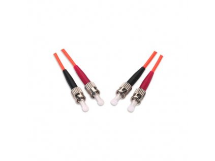 Patch kabel optický duplex ST-ST 50/125 1m MM