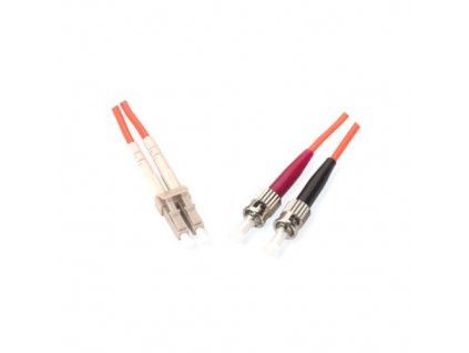 Patch kabel optický duplex LC-ST 50/125 2m MM