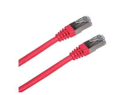 Patch cord FTP cat5e 0,5M červený