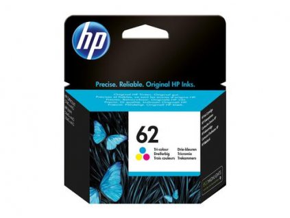 HP C2P06AE originální náplň barevná č.62 color (cca 165stran, pro Envy 5540)