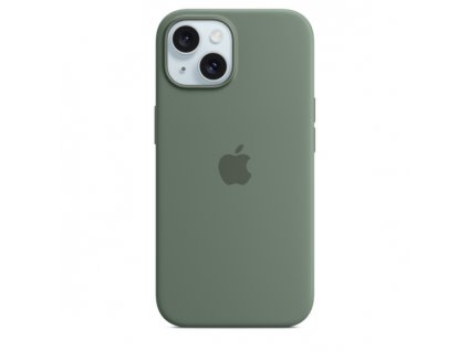 iPhone 15+ Silicone Case with MS - Cypress